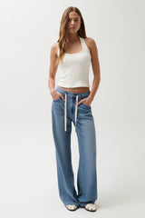 Pistola - Jadyn Low Slung Palazzo with Drawcord - Expanse