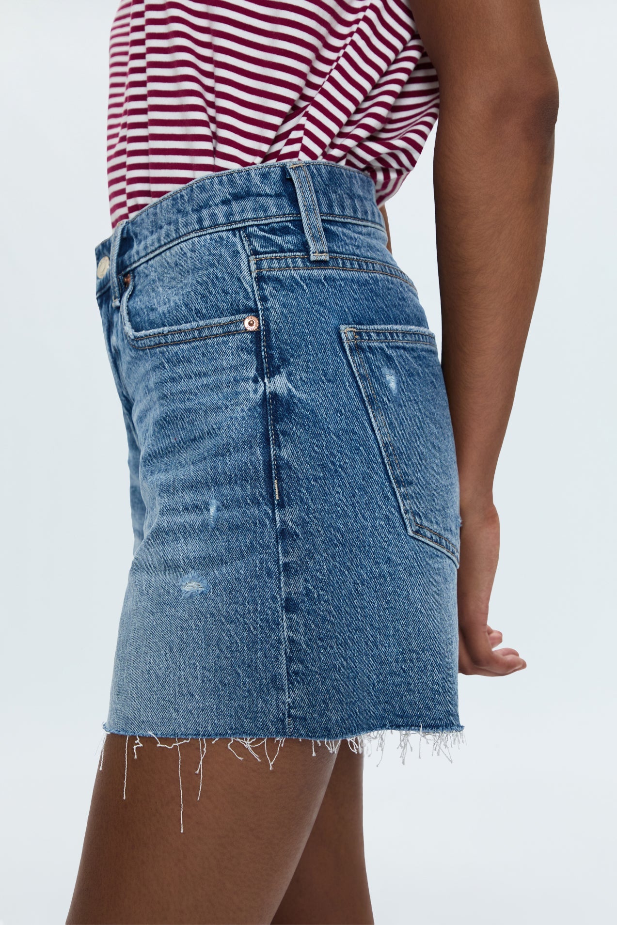 Pistola - Kennedy Mid Rise Short - Central Vintage