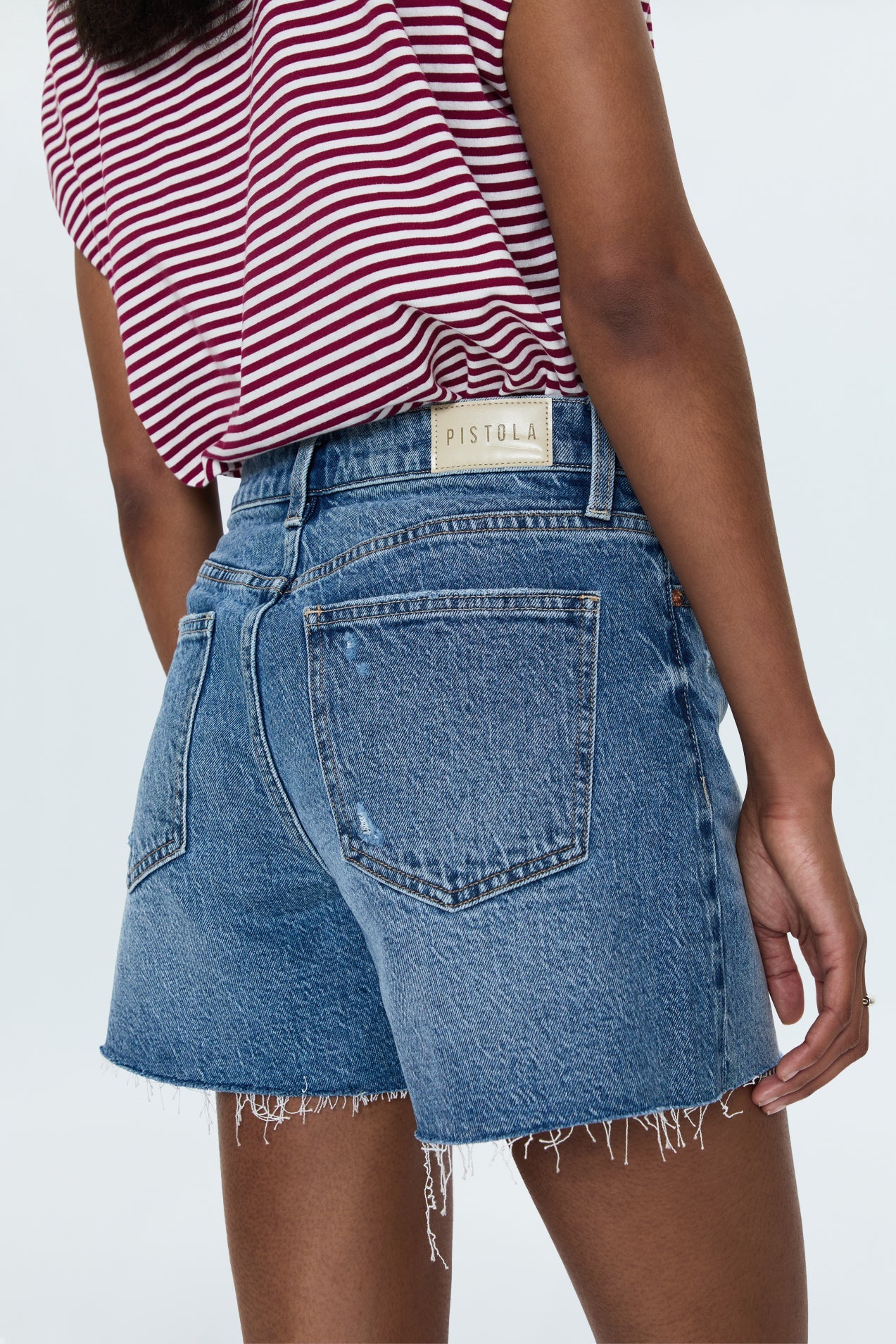 Pistola - Kennedy Mid Rise Short - Central Vintage