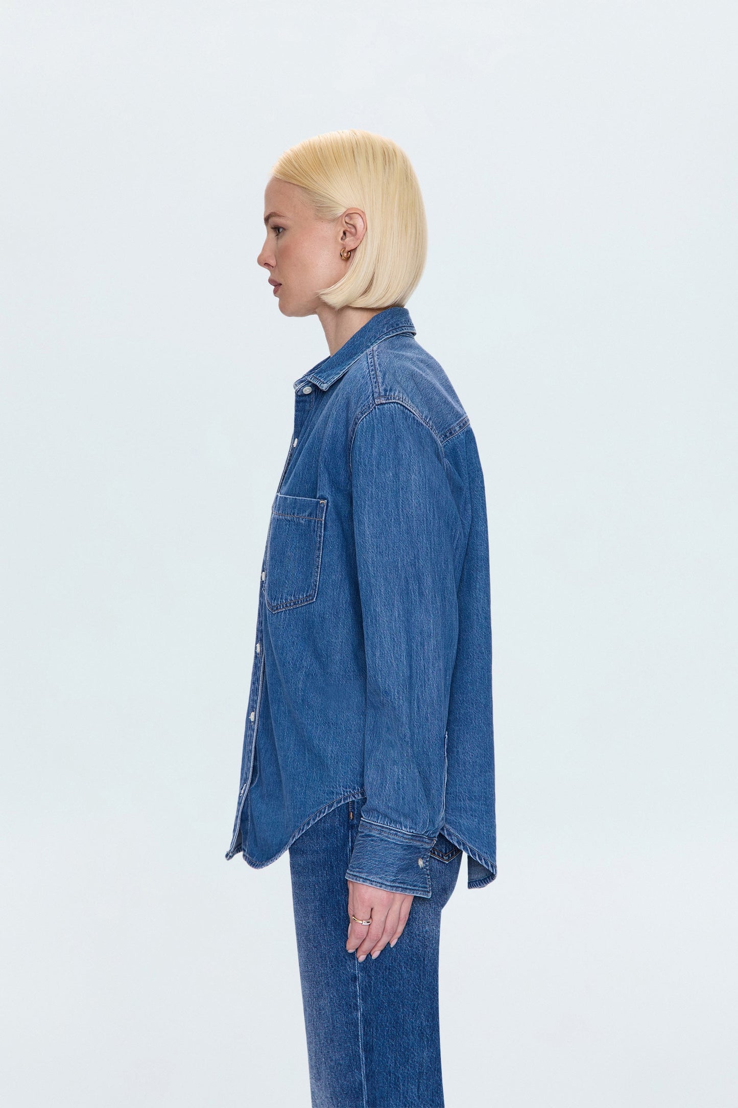 Pistola - Jaime Essential Denim Shirt - Agenda