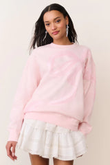 LoveShackFancy - Palo Pullover - Wistful Pink