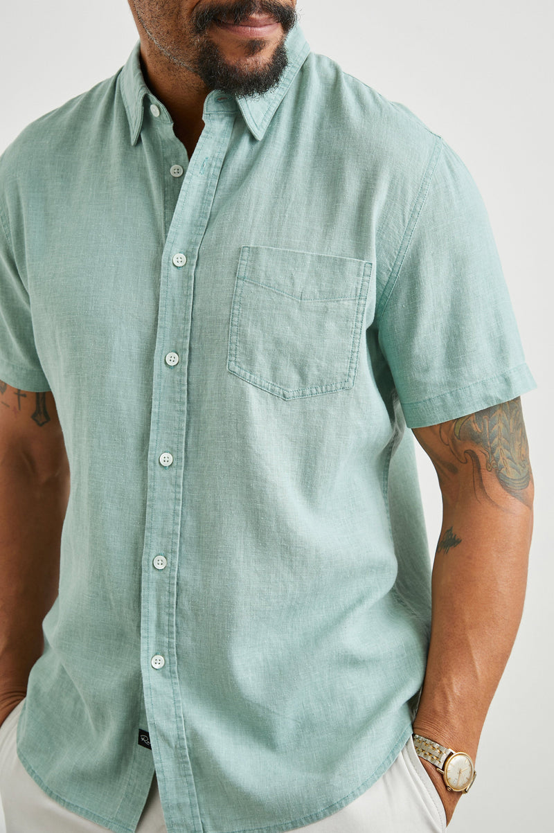 Rails Mens - Paros Shirt - Jade