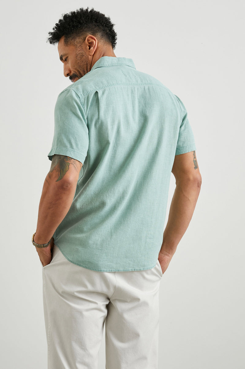 Rails Mens - Paros Shirt - Jade