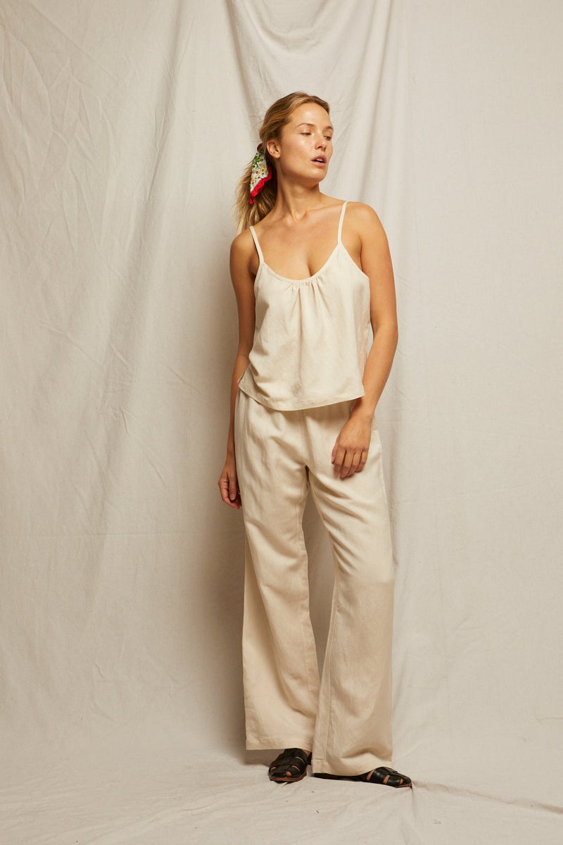 Georgette Pull-On Pant