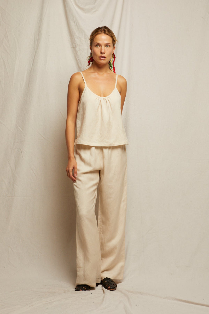 Georgette Pull-On Pant