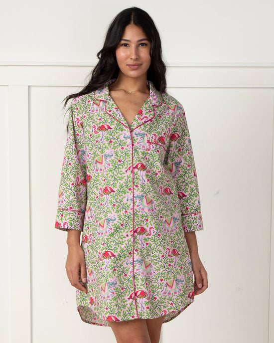 Printfresh - Flamenco Sleep Shirt - Rose Garden