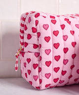 Mini Candy Hearts - Three's Best Pouch Set - Pink Macaron