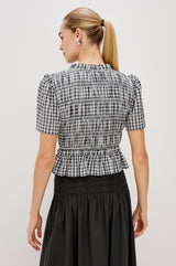 Rails - Portia Top - Ash Seersucker