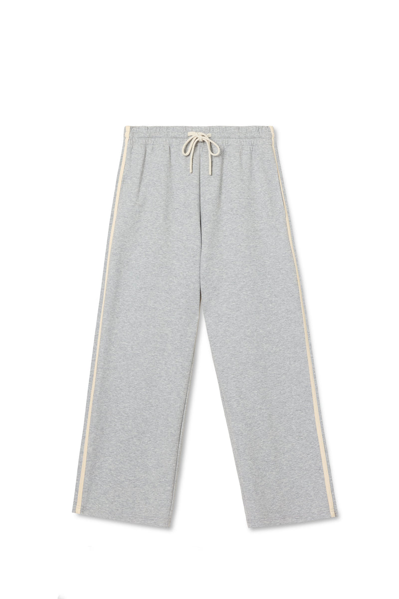 PerfectWhiteTee - Claud Travel Track Pant - Heather Grey