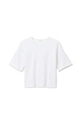 PerfectWhiteTee - Ezra French Terry Short Sleeve Sweatshirt - White