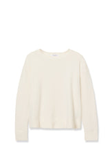 PerfectWhiteTee - Selma Brushed Sweater Jersey Pullover - Sugar