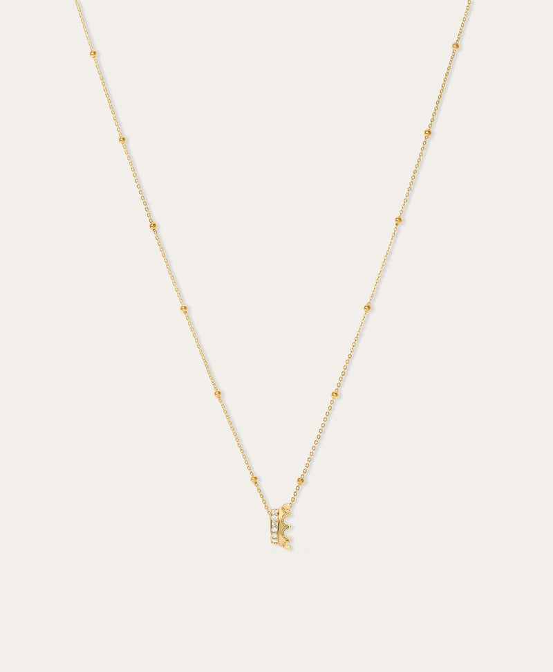 Adina Reyter Pavé Crown Mini Bead