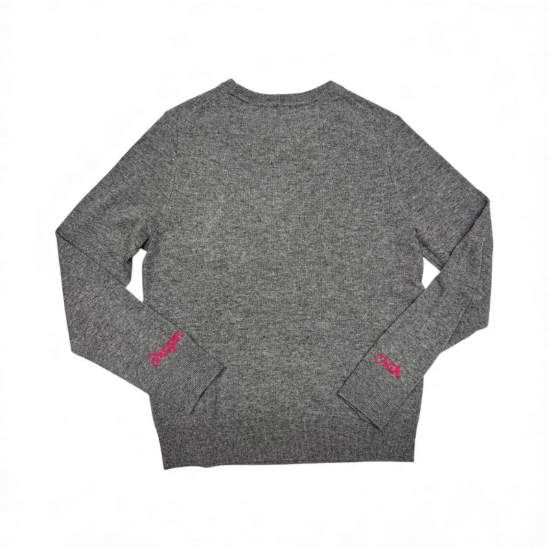 YouMahj Cashmere Chainstitch - Grey