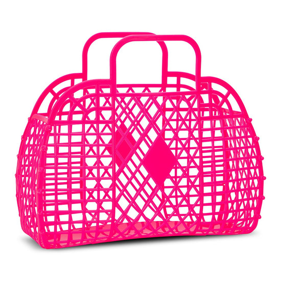 Pink Neon Jelly Bag, Large