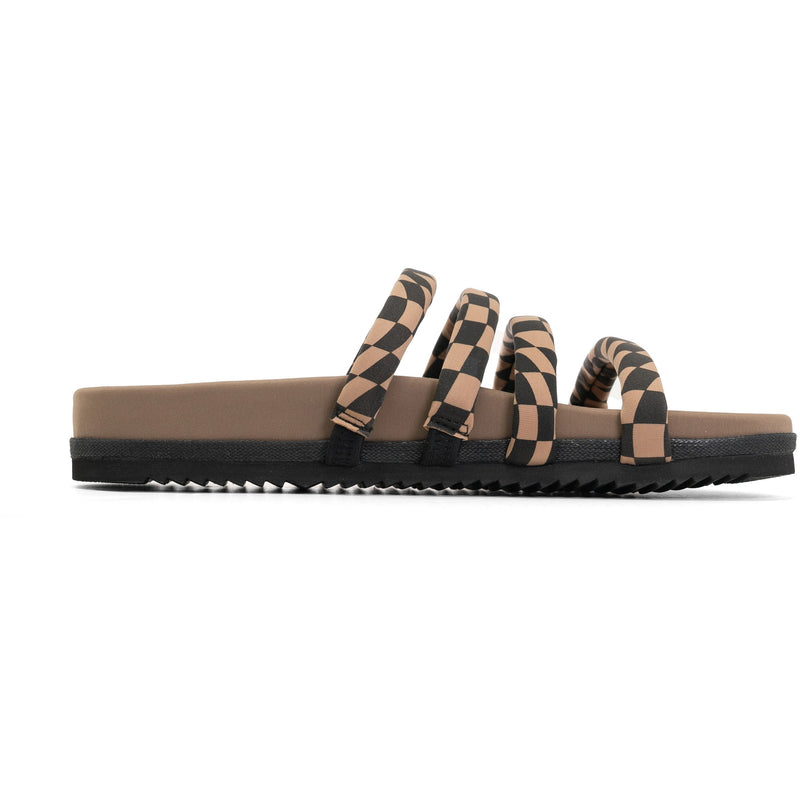Quattro Sandal Wavy Check Neoprene
