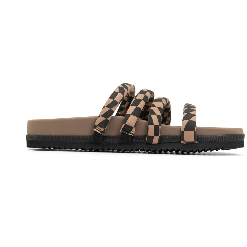 Quattro Sandal Wavy Check Neoprene