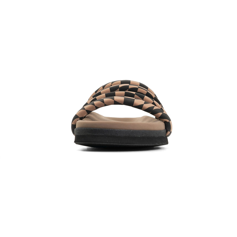 Quattro Sandal Wavy Check Neoprene
