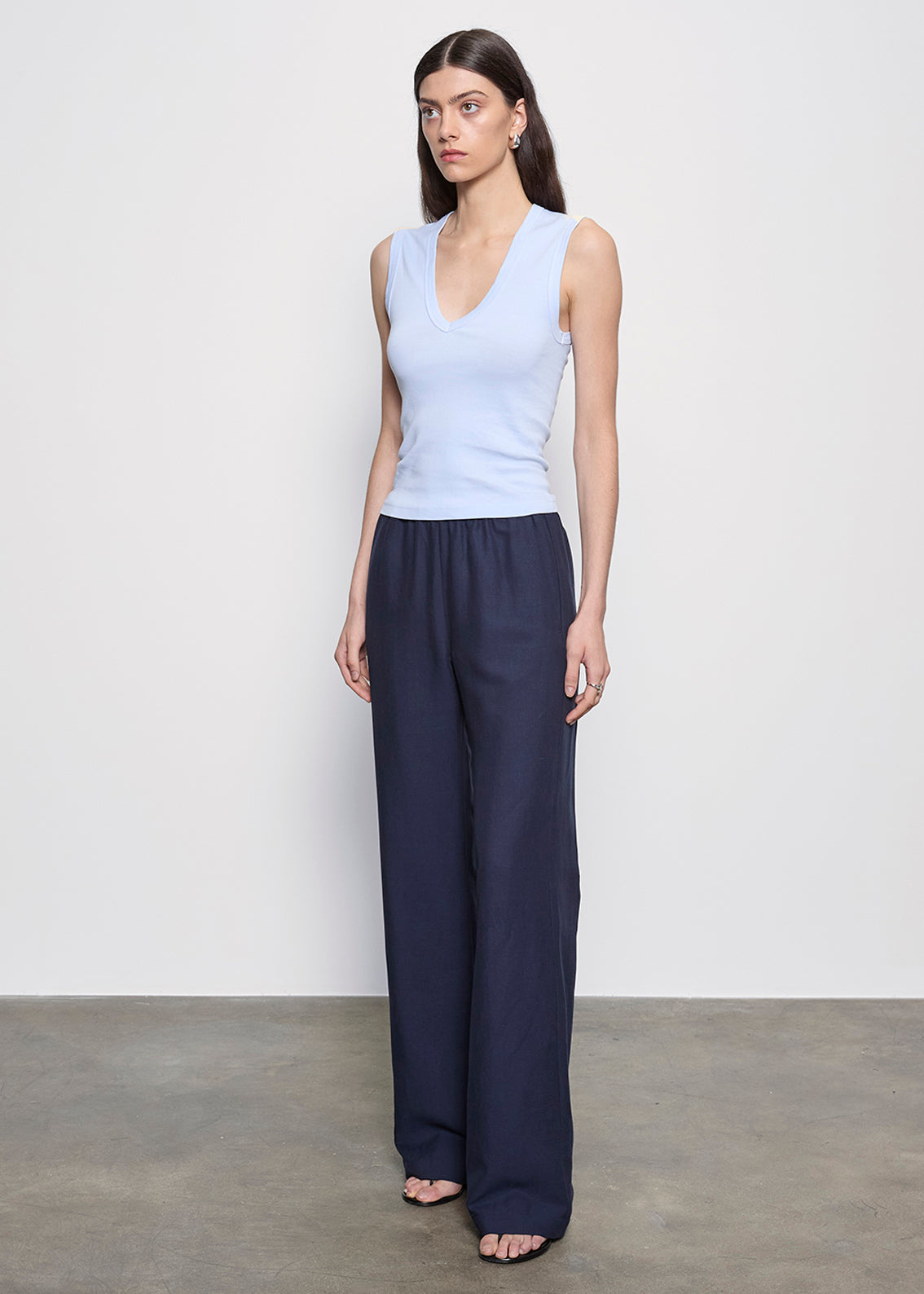 Enza Costa - Twill Everywhere Pant - Navy
