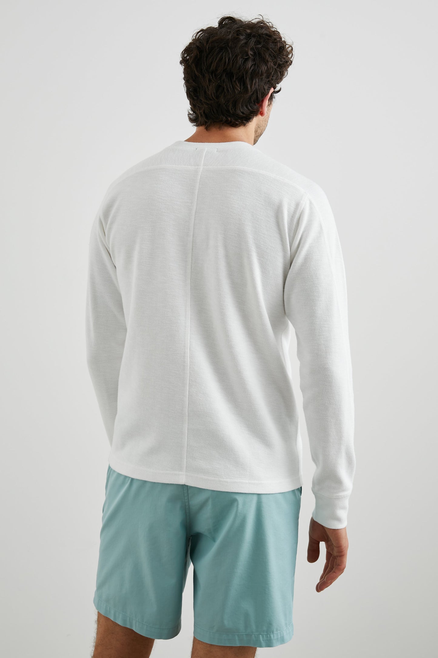 Rheese Thermal Long Sleeve Shirt, Whitecap