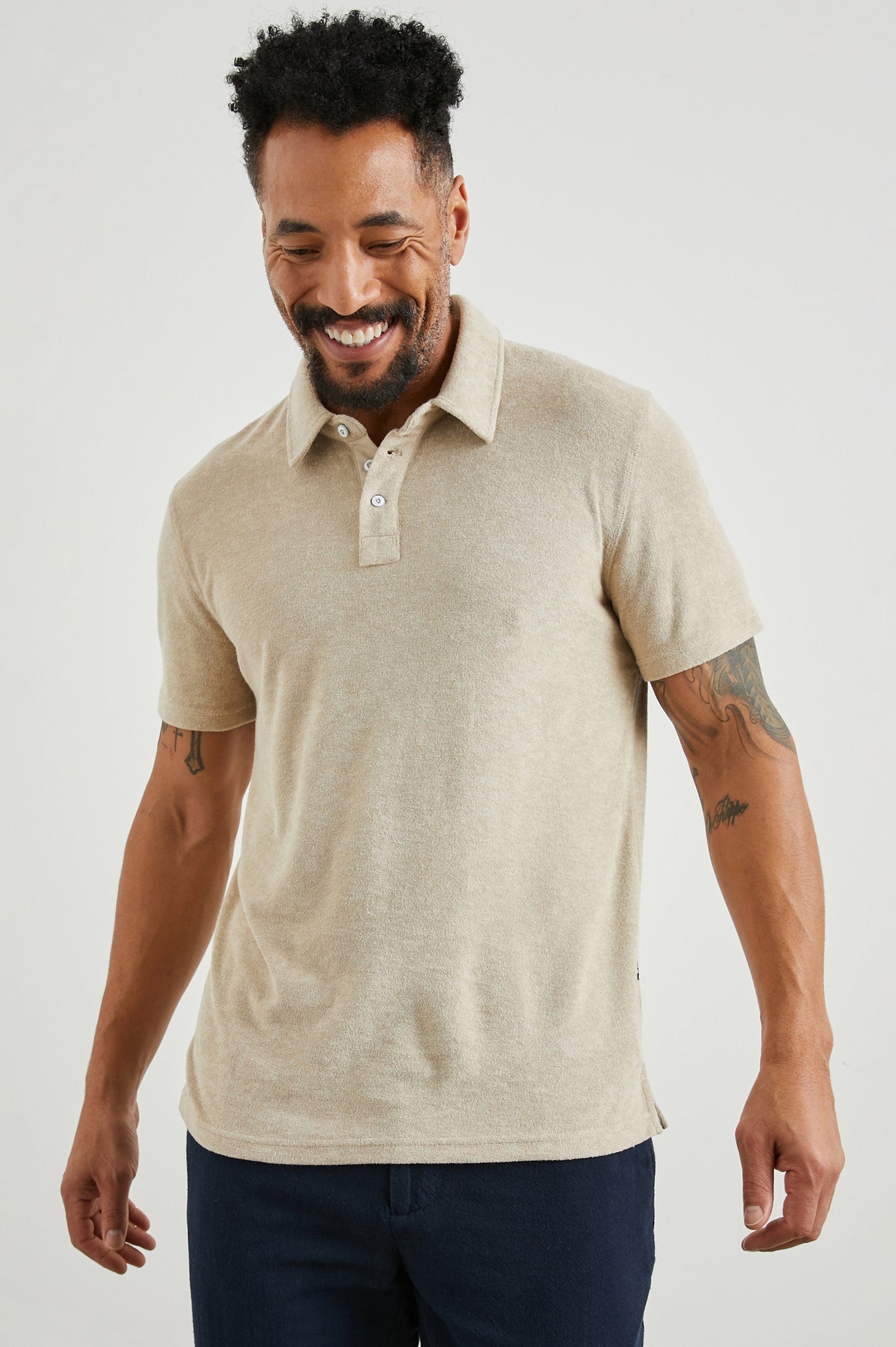 Rails - Rhen Polo Shirt - Chickpea