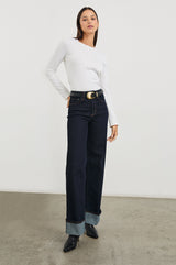 Rodeo Belt in Black Gold, view 4