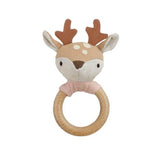 Fawn Wood Rattle