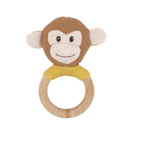 Monkey Wood Rattle