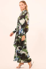 MISA Los Angeles - Juliana Dress - Blurred Casablanca Lily Mix
