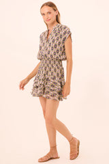MISA Los Angeles - Evie Dress - Mosaic Eye Chiffon
