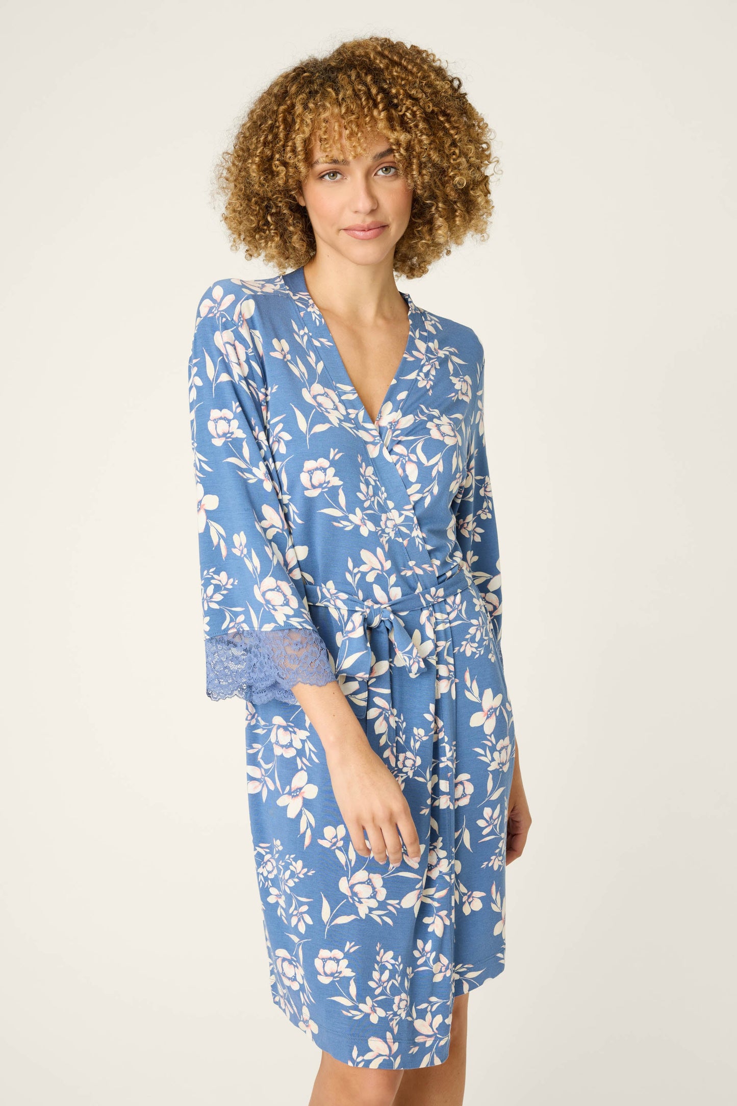 Flora Dreams Twilight Garden Robe