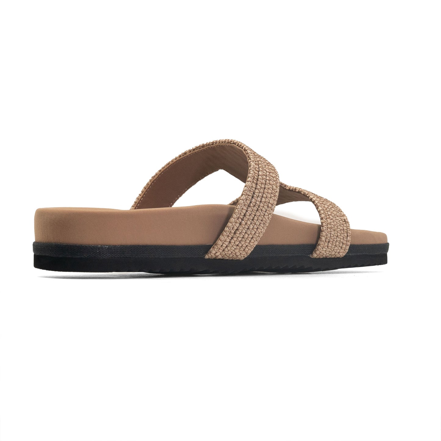 ROAM  - Raffy Cuffs Sandals - Natural Raffia
