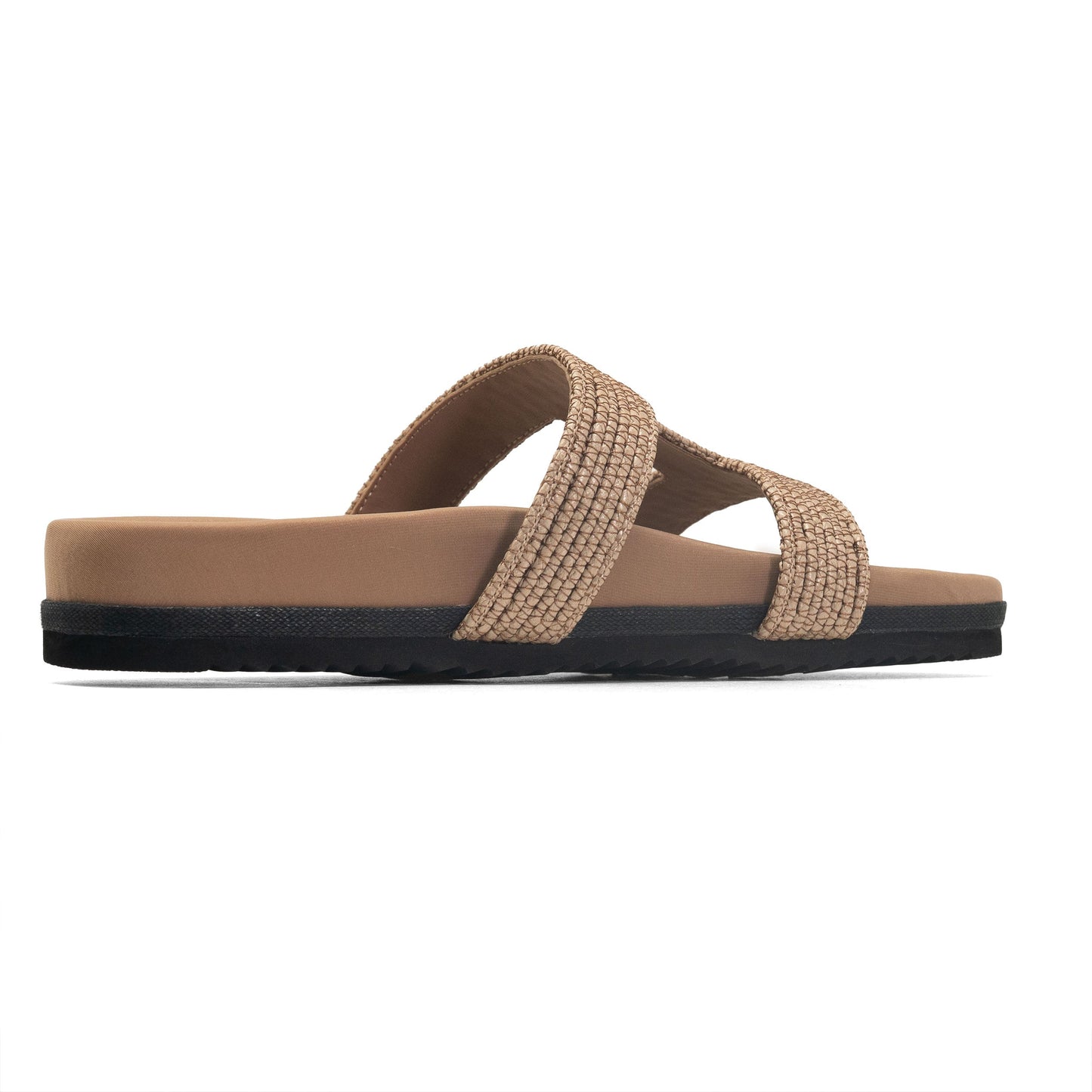 ROAM  - Raffy Cuffs Sandals - Natural Raffia