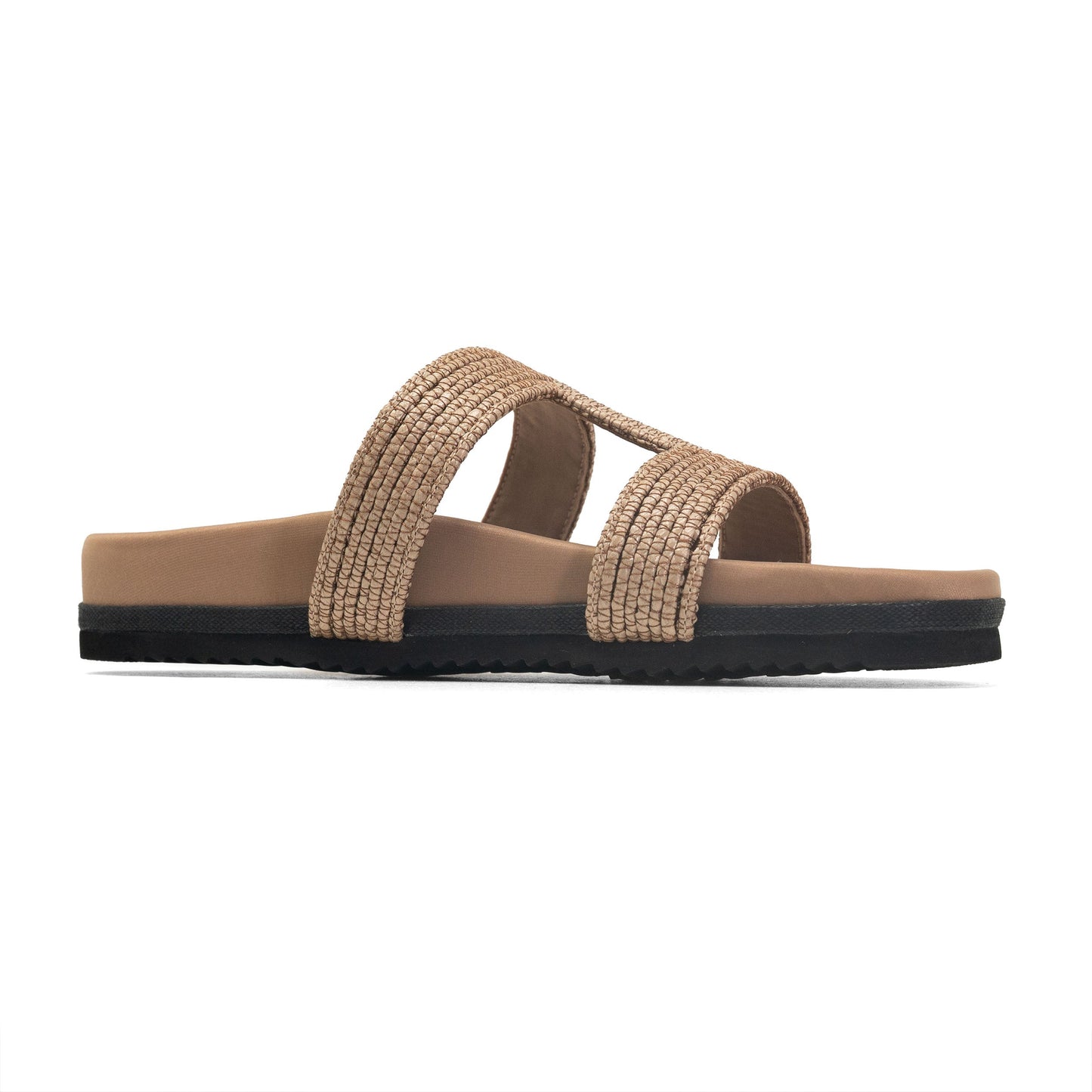 ROAM  - Raffy Cuffs Sandals - Natural Raffia