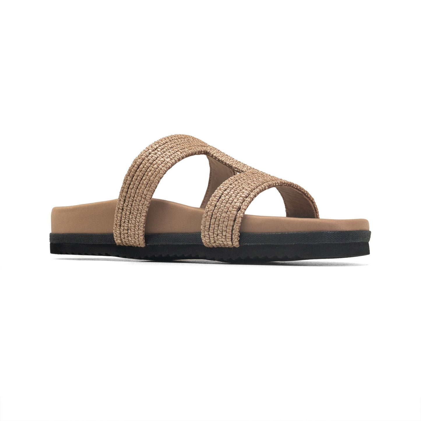 ROAM  - Raffy Cuffs Sandals - Natural Raffia
