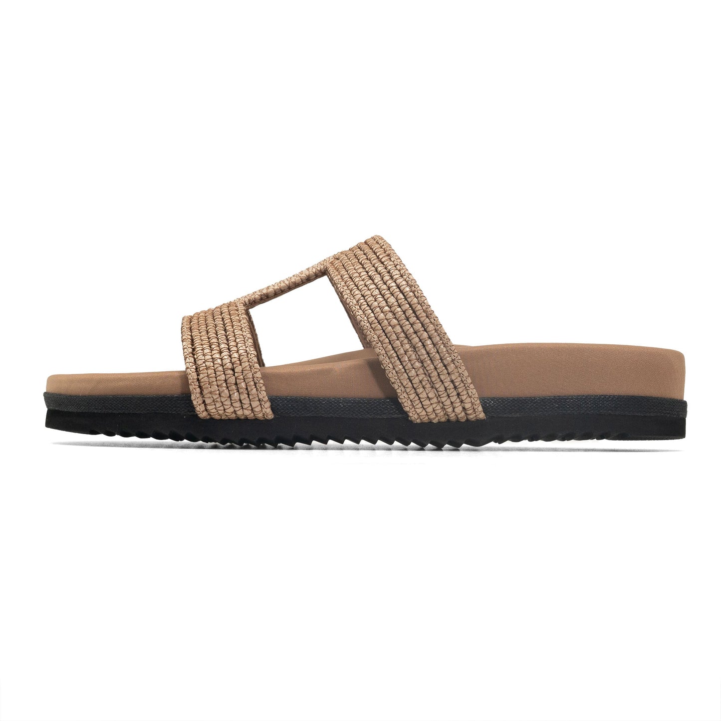 ROAM  - Raffy Cuffs Sandals - Natural Raffia