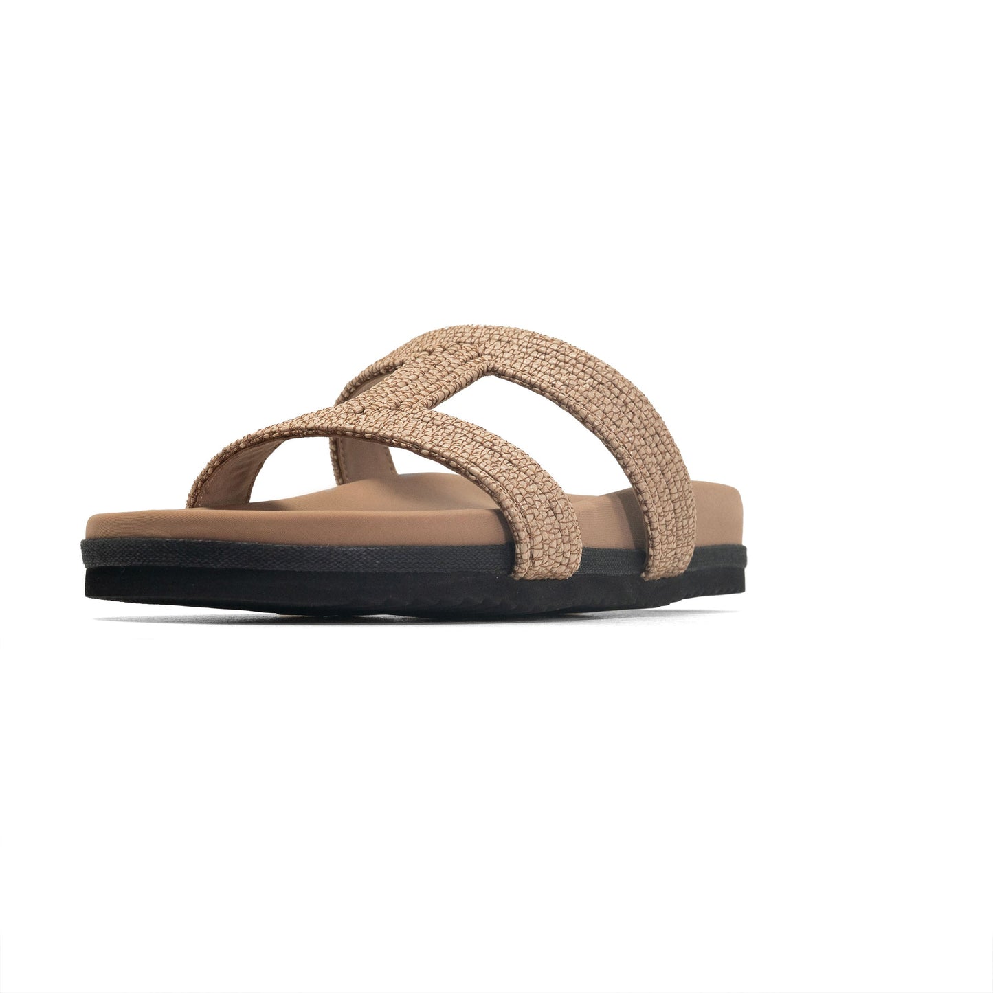 ROAM  - Raffy Cuffs Sandals - Natural Raffia