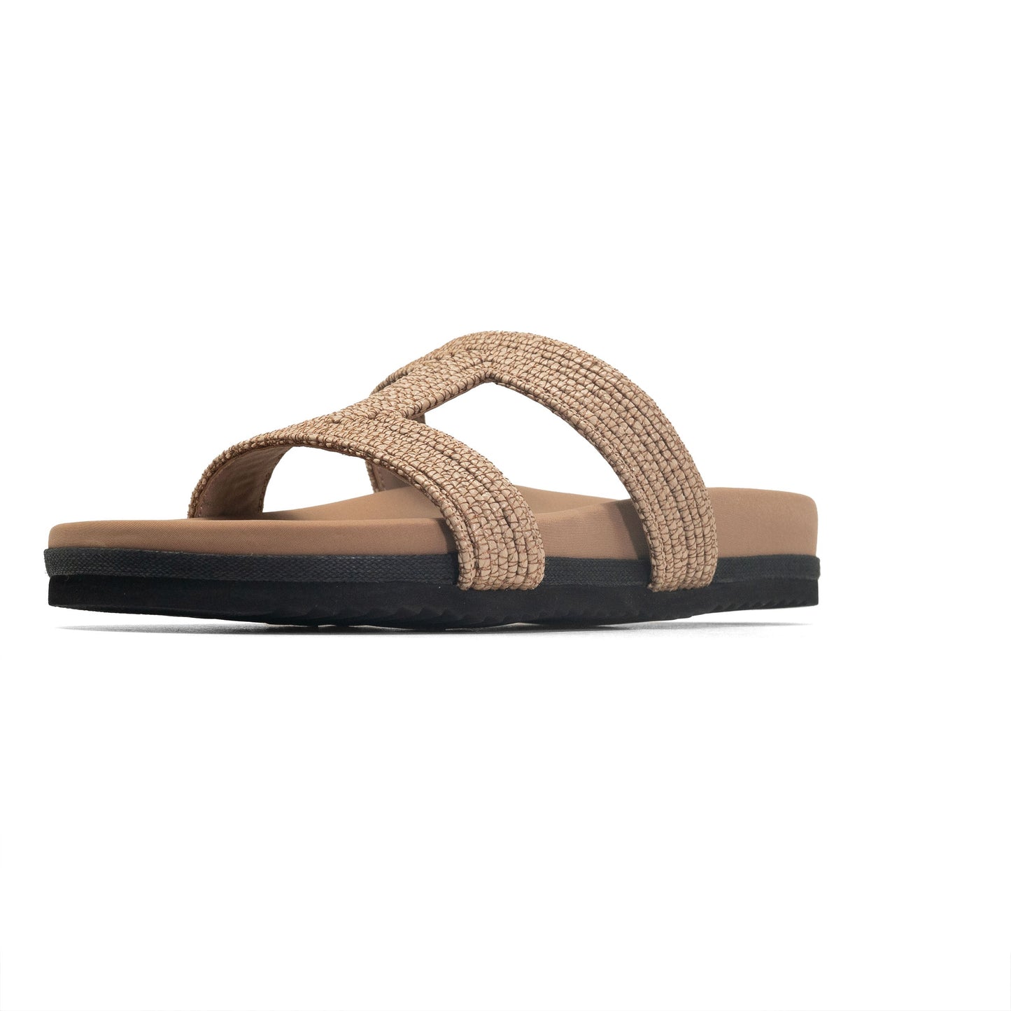 ROAM  - Raffy Cuffs Sandals - Natural Raffia