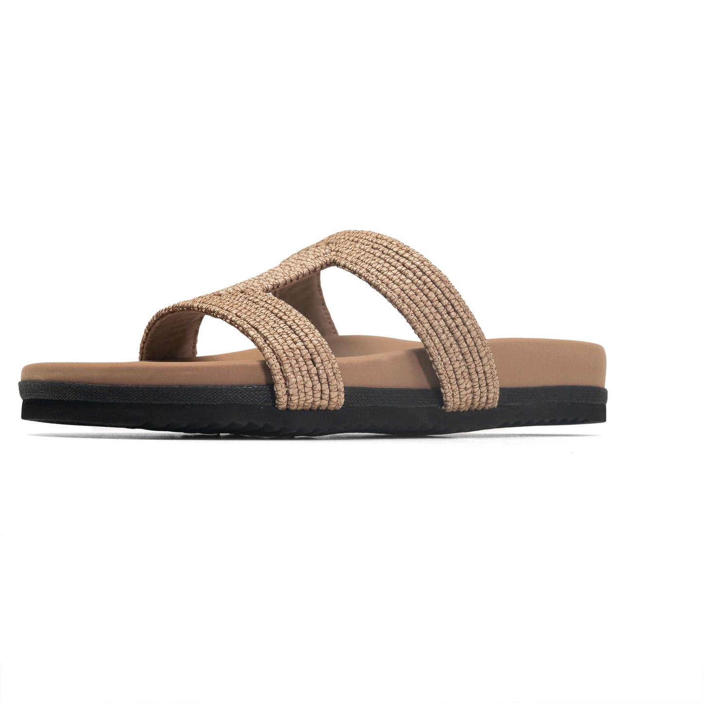 ROAM  - Raffy Cuffs Sandals - Natural Raffia