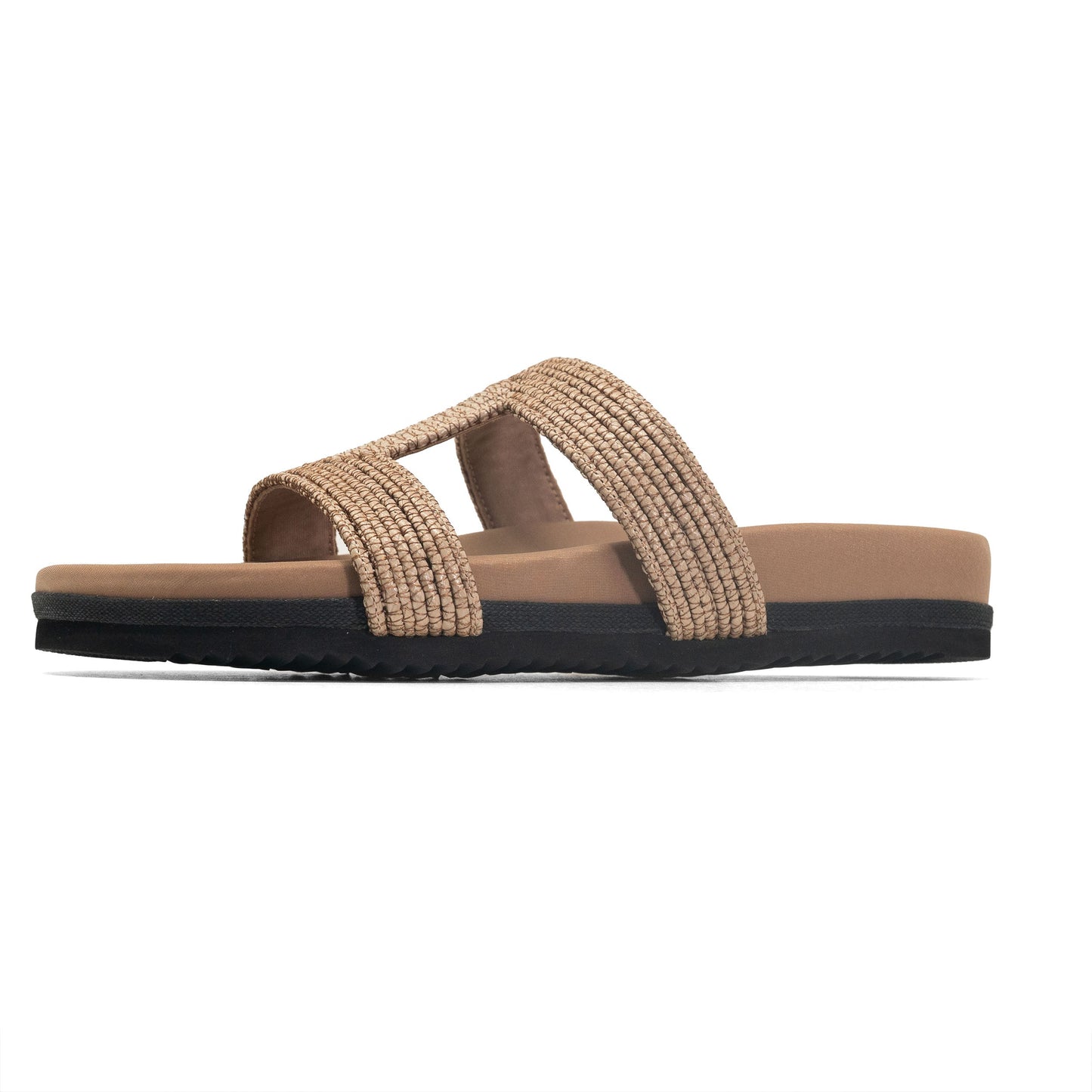 ROAM  - Raffy Cuffs Sandals - Natural Raffia