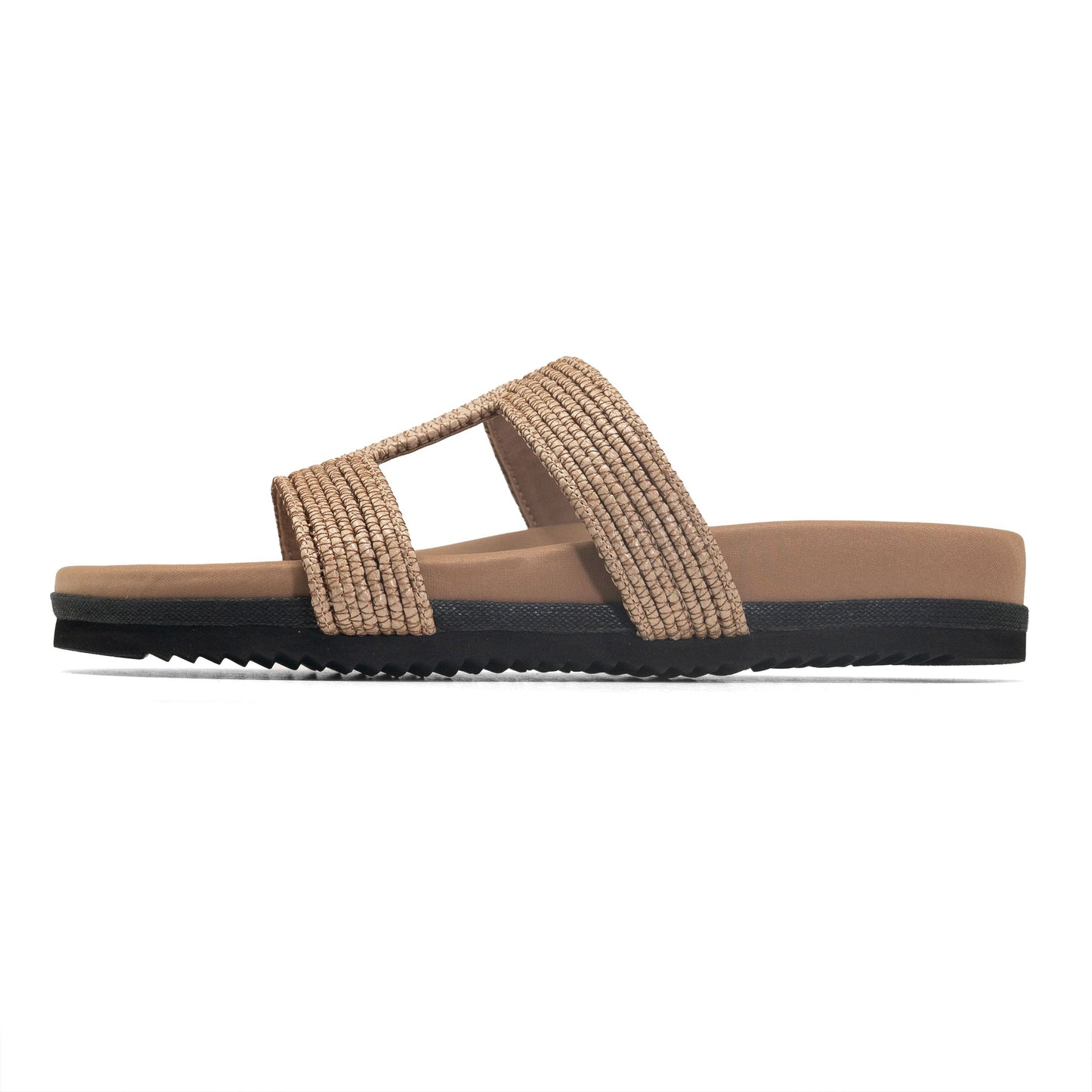 ROAM  - Raffy Cuffs Sandals - Natural Raffia