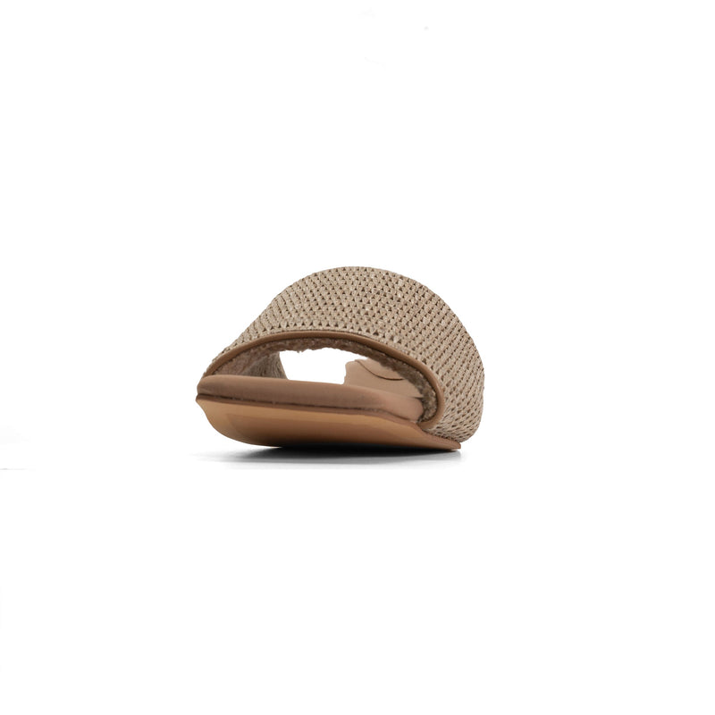 Raffia Square Heel