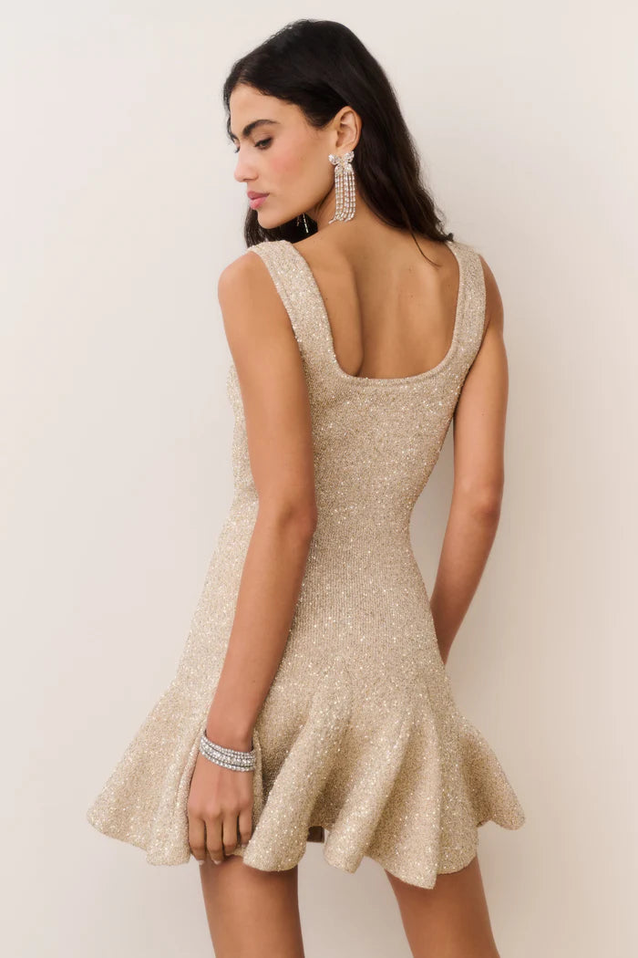 LoveShackFancy - Sarajane Dress - Honey Gold