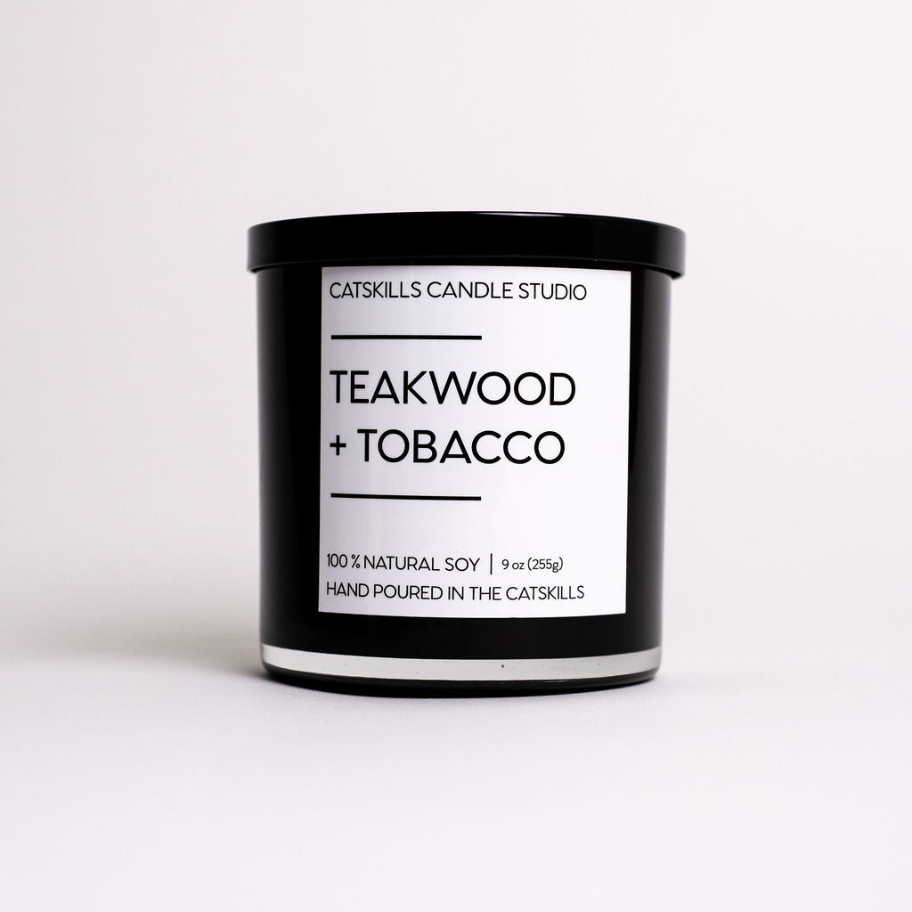 Teakwood + Tobacco Candle