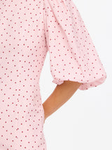 Kivari - Sia Bubble Sleeve Mini Dress - Pink