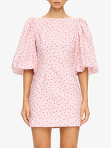 Kivari - Sia Bubble Sleeve Mini Dress - Pink