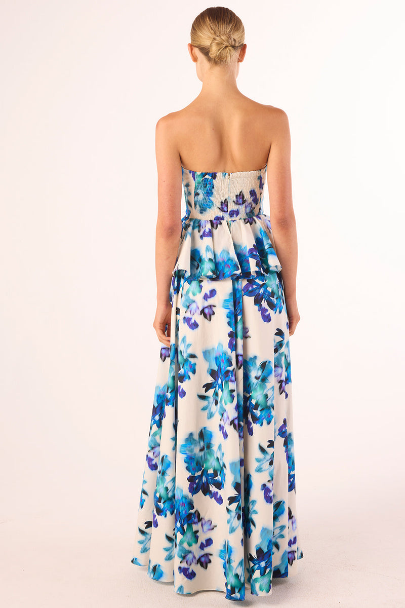 MISA Los Angeles - Mattea Dress - Blurred Bouquet Poplin