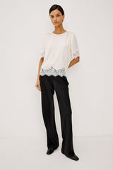 Sonora Top in Ivory, view 3