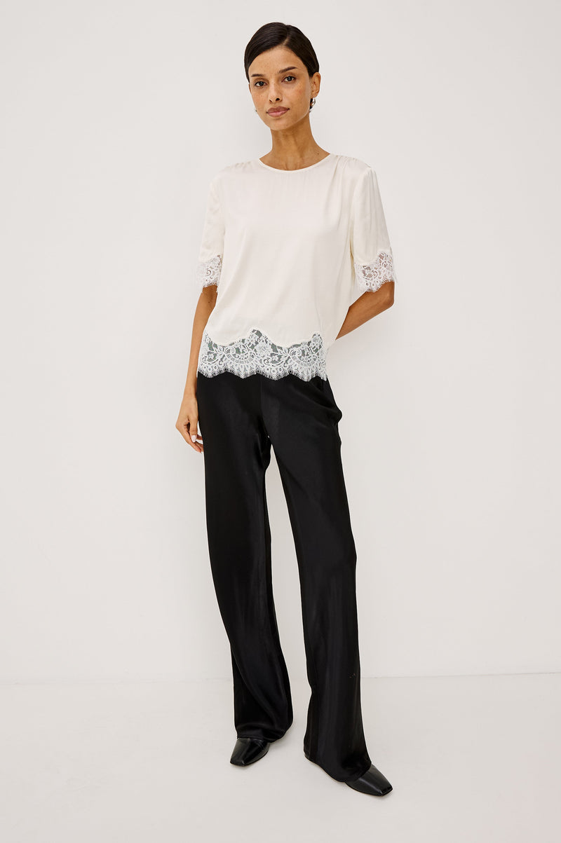 Sonora Top in Ivory, view 3