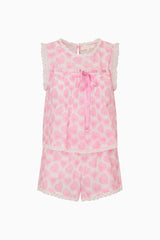 LoveShackFancy - Sprouse Heart PJ Set