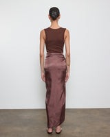 Textured Rib Sleeveless U